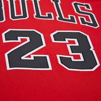 Maillot authentique rétro Mitchell & Ness Michael Jordan rouge des Chicago Bulls 1996/97 pour homme
