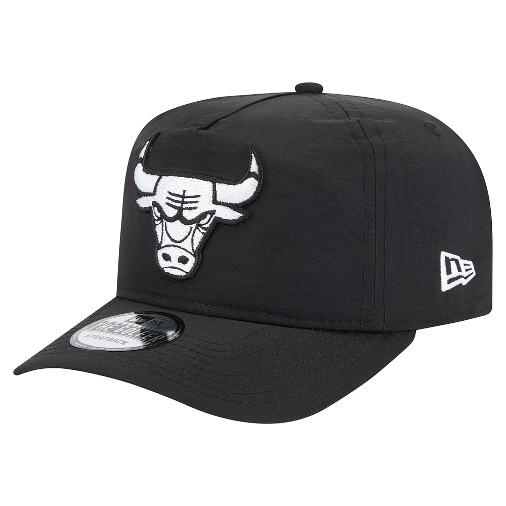 Casquette ajustable Chicago Bulls noire New Era pour homme