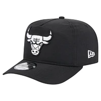 Casquette ajustable Chicago Bulls noire New Era pour homme