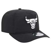 Casquette ajustable Chicago Bulls noire New Era pour homme