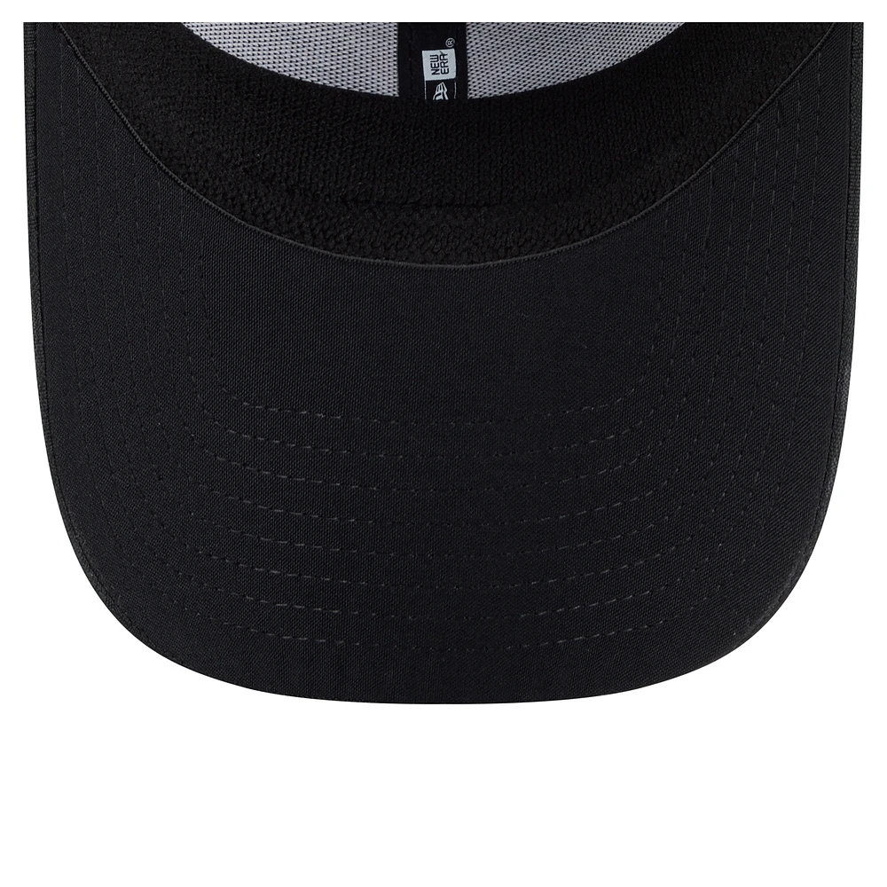 Casquette New Era noire Chicago Bulls Subtle Camo 39THIRTY Flex pour homme