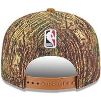 Men's New Era  Camo Chicago Bulls Victory Grove Forest Sneaker Pin 9FIFTY Snapback Hat