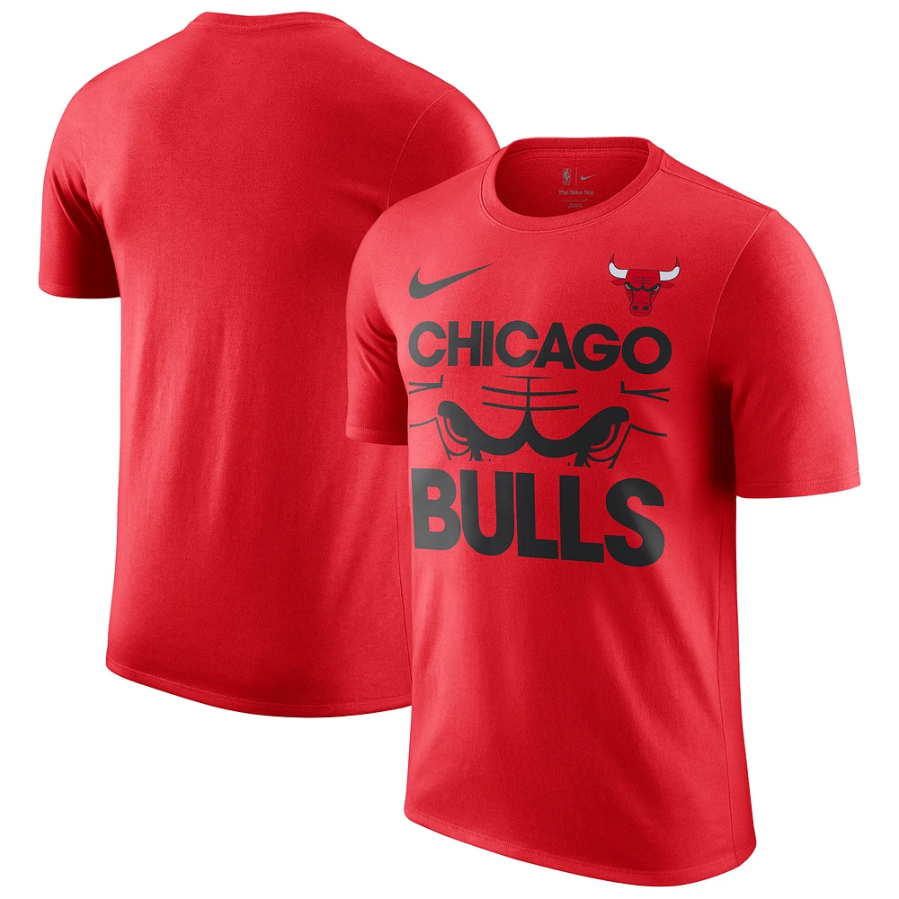 Men's Nike Red Chicago Bulls Courtside This Is Our Year T-Shirt