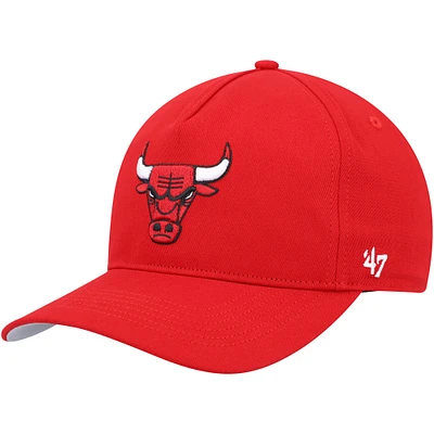 Men's '47 Red Chicago Bulls Hitch Snapback Hat