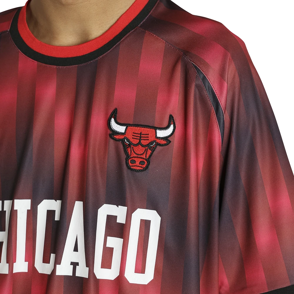 Men's Authmade x NBA Red Chicago Bulls Soccer Kit Fashion Jersey