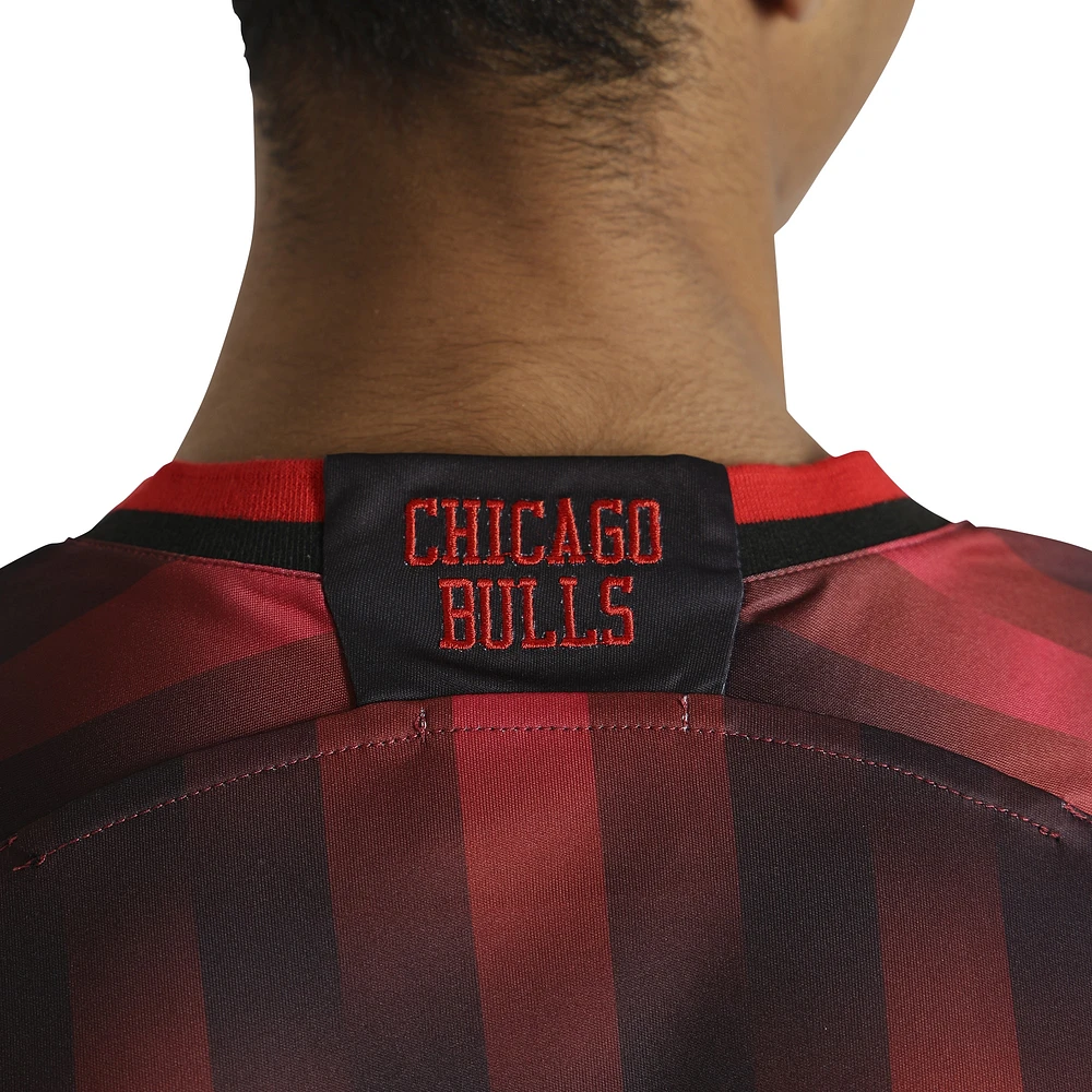 Men's Authmade x NBA Red Chicago Bulls Soccer Kit Fashion Jersey