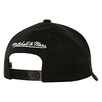 Casquette Snapback extensible Glitch noire pour hommes des Chicago Bulls SUGA x NBA par Mitchell & Ness