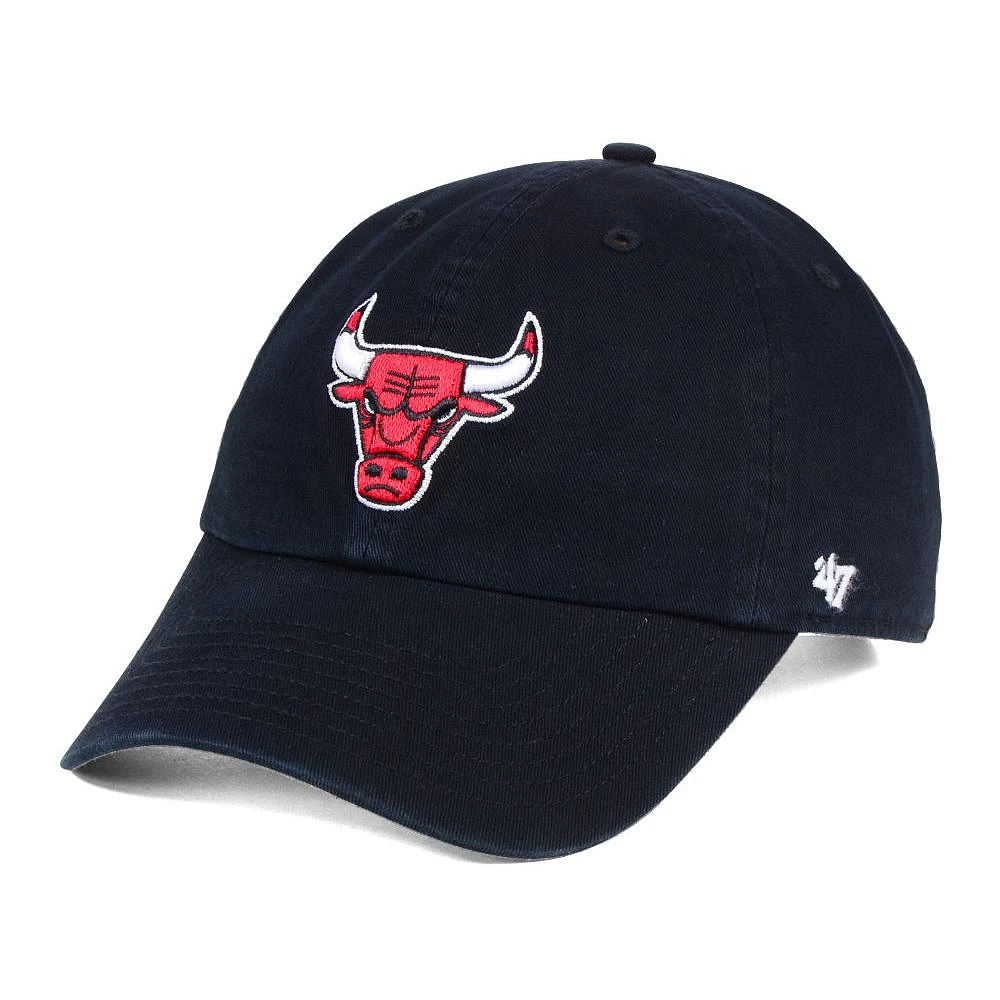 Casquette Chicago Bulls '47 noire réglable Clean-Up pour homme