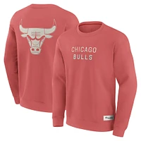 Sweat-shirt à capuche avec inscription Future Ground des Chicago Bulls pour homme Fanatics Red