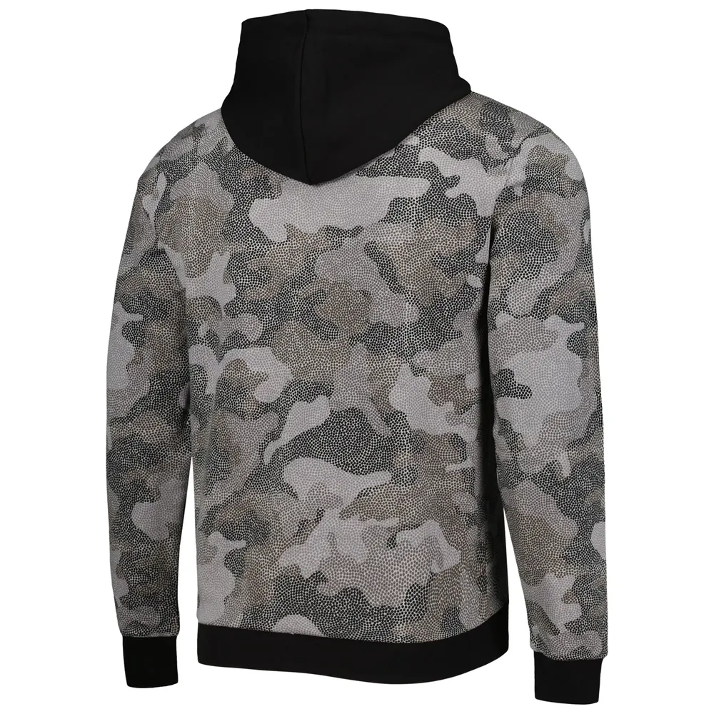 Sweat à capuche Hugo Boss Chicago Bulls Camo noir pour homme