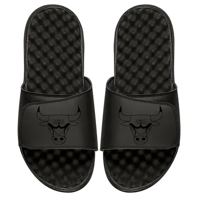 Chicago Bulls ISlide Tonal Slide Sandals - Black