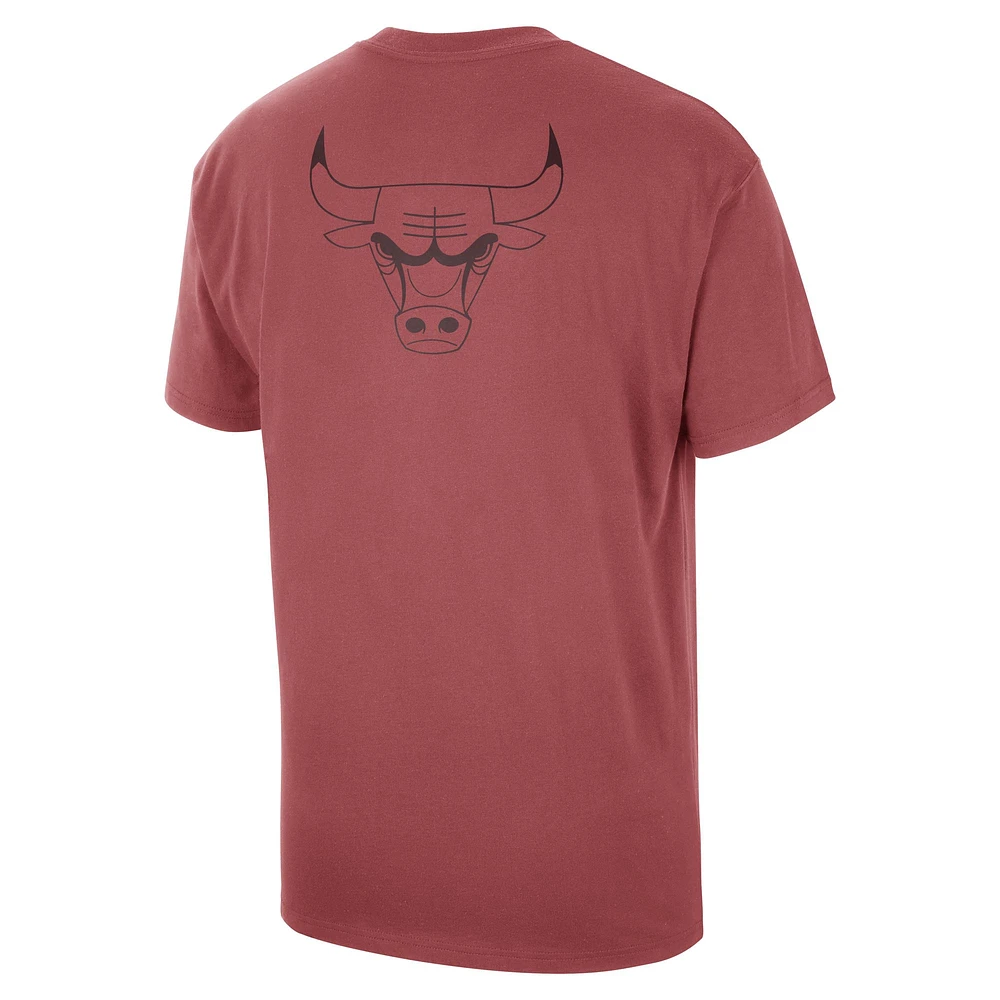 Men's Jordan Brand Red Chicago Bulls Statement Edition Jumpman Flight Heavyweight T-Shirt