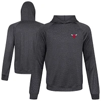 Men's Levelwear Black Chicago Bulls Challenger Pullover Hoodie