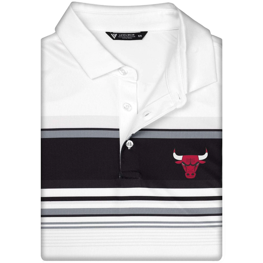 Men's Levelwear White Chicago Bulls Onward Polo