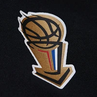 Men's Mitchell & Ness Black Chicago Bulls Hardwood Classics Team Origins Fleece Pullover Hoodie