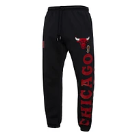 Men's Mitchell & Ness Black Chicago Bulls Hardwood Classics Team Origins Pants