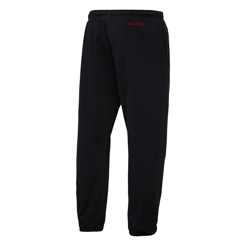 Men's Mitchell & Ness Black Chicago Bulls Hardwood Classics Team Origins Pants
