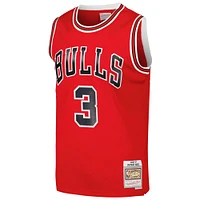 Men's Mitchell & Ness Dwyane Wade Red Chicago Bulls 2016/17 Hardwood Classics Swingman Jersey