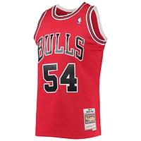 Men's Mitchell & Ness Horace Grant Red Chicago Bulls 1990/91 Throwback Dark Swingman Jersey