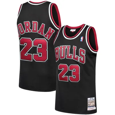 Michael Jordan Chicago Bulls Mitchell & Ness 1997-98 Hardwood Classics Authentic Player Jersey