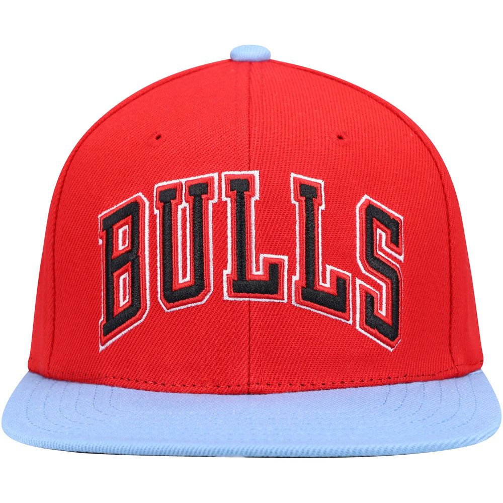 Mitchell & Ness Men's Mitchell & Ness Red/Light Blue Chicago Bulls