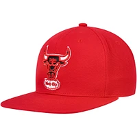 Casquette ajustée pour homme Chicago Bulls Hardwood Classics MVP Team Ground 2.0 rouge Mitchell & Ness