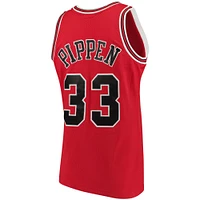 Men's Mitchell & Ness Scottie Pippen Red Chicago Bulls 1997/98 Big Tall Hardwood Classics Swingman Jersey