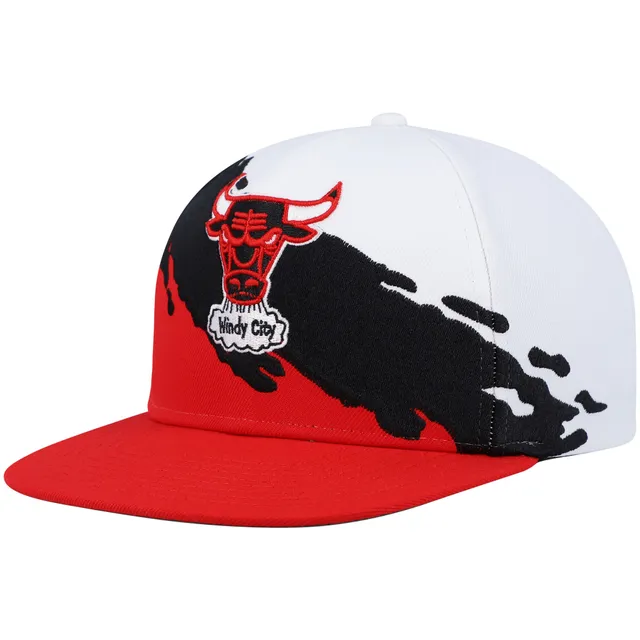 Men's Mitchell & Ness Black Chicago Bulls Munch Time Snapback Hat