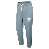 Pantalon de survêtement en peluche NBA x Staple Mint Chicago Bulls Pigeon pour hommes