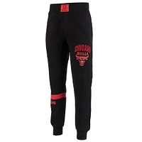 Men's NBA x Two Hype  Black Chicago Bulls Culture & Hoops Collection Premium Jogger Pants