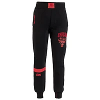 Men's NBA x Two Hype  Black Chicago Bulls Culture & Hoops Collection Premium Jogger Pants