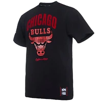Men's NBA x Two Hype  Black Chicago Bulls Culture & Hoops Collection Premium T-Shirt