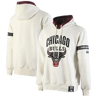 Men's NBA x Two Hype  Cream Chicago Bulls Culture & Hoops Collection Premium Pullover Hoodie