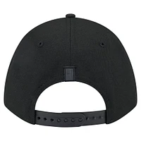 Men's New Era  Black Chicago Bulls Game Day Flag A-Frame 9FORTY Adjustable Hat