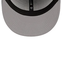 Men's New Era Black Chicago Bulls Meshback 9FIFTY Snapback Hat