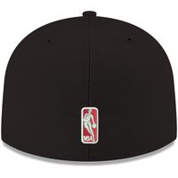 Men's New Era Chicago Bulls Official Team Color 59FIFTY Fitted Hat