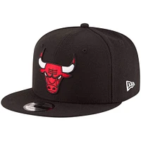 Men's New Era Chicago Bulls Official Team Color 9FIFTY Snapback Hat