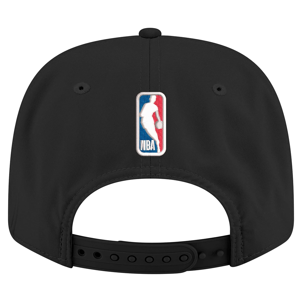 Men's New Era  Black Chicago Bulls Statement Edition Jersey Hook 9SEVENTY Stretch-Snap Hat