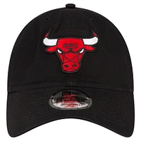Men's New Era Black Chicago Bulls Team 2.0 9TWENTY Adjustable Hat