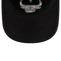 Men's New Era Black Chicago Bulls Team 2.0 9TWENTY Adjustable Hat