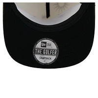 Men's New Era Cream Chicago Bulls Lunar Golfer Snapback Hat