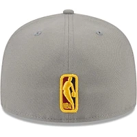 Men's New Era Gray Chicago Bulls Color Pack 59FIFTY Fitted Hat