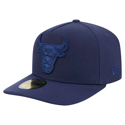 Casquette ajustée 59FIFTY Chicago Bulls Colorpack A-Frame pour homme New Era bleu marine