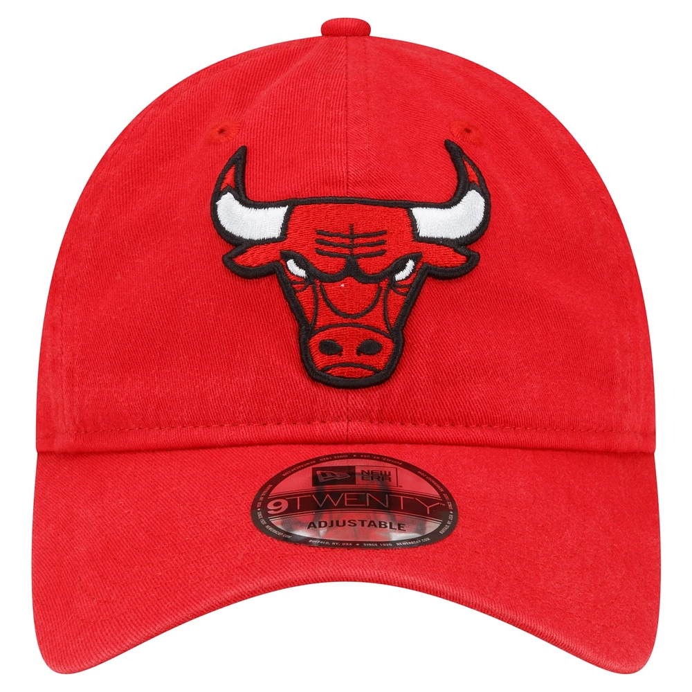 Casquette réglable rouge Chicago Bulls Team 2.0 9TWENTY pour hommes