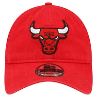 Casquette réglable rouge Chicago Bulls Team 2.0 9TWENTY pour hommes