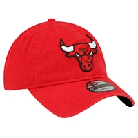 Casquette réglable rouge Chicago Bulls Team 2.0 9TWENTY pour hommes