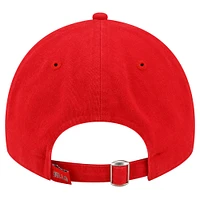 Casquette réglable rouge Chicago Bulls Team 2.0 9TWENTY pour hommes