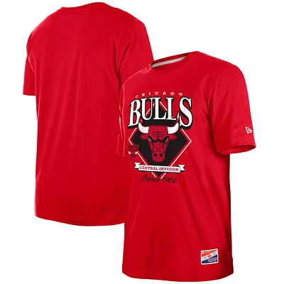 NWE BULLS ROUGE HOMME NBA FA23 THROWBACK SST TEEMENSCR