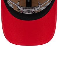 Men's New Era Tan/Red Chicago Bulls 2024 NBA Draft 9TWENTY Adjustable Hat