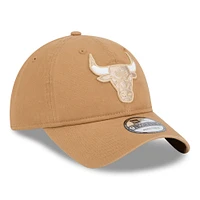 Men's New Era  Tan Chicago Bulls 2024/25 City Edition 9TWENTY Adjustable Hat